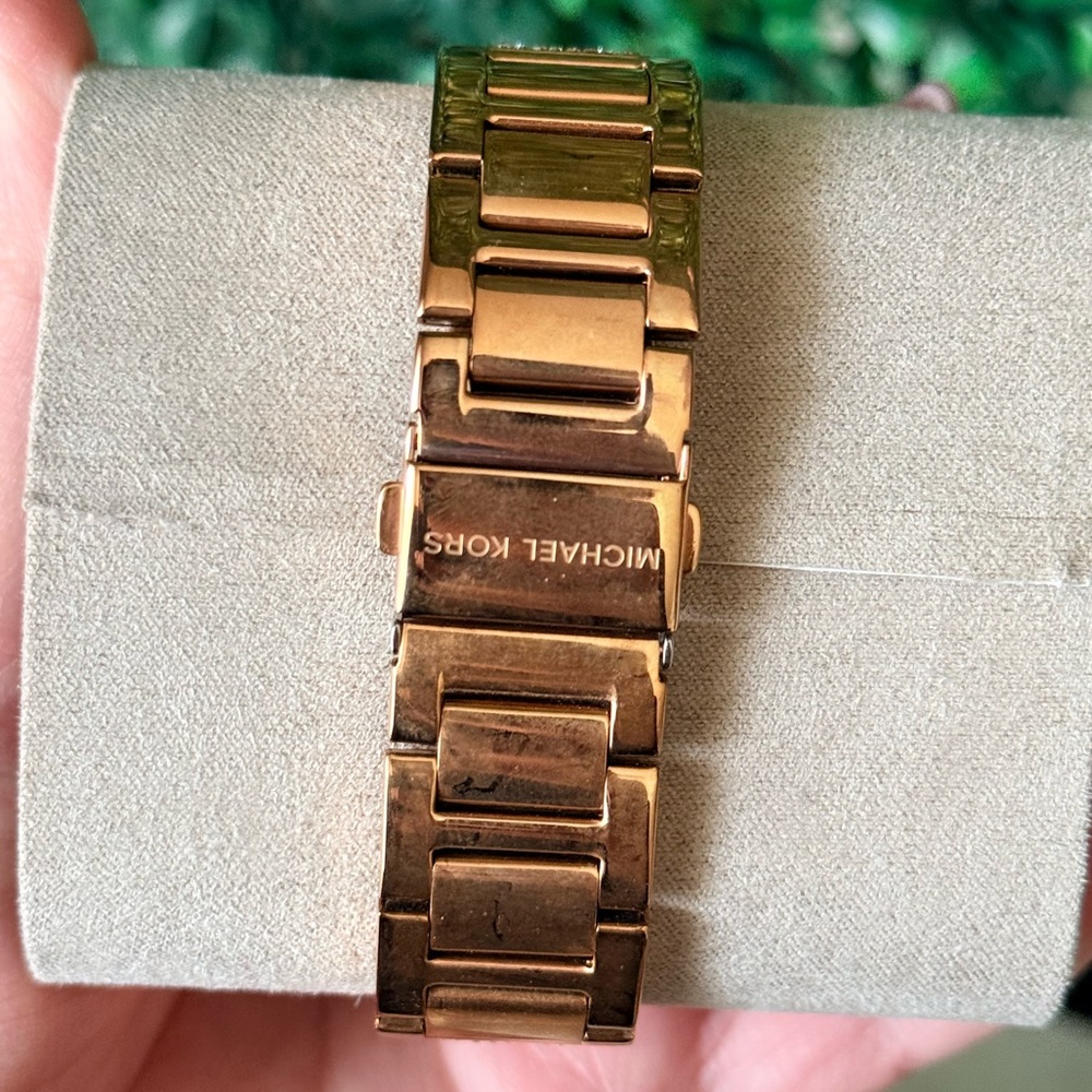 Michael Kors Rose Gold Watch - Crystal Accent - Picture 5 of 8
